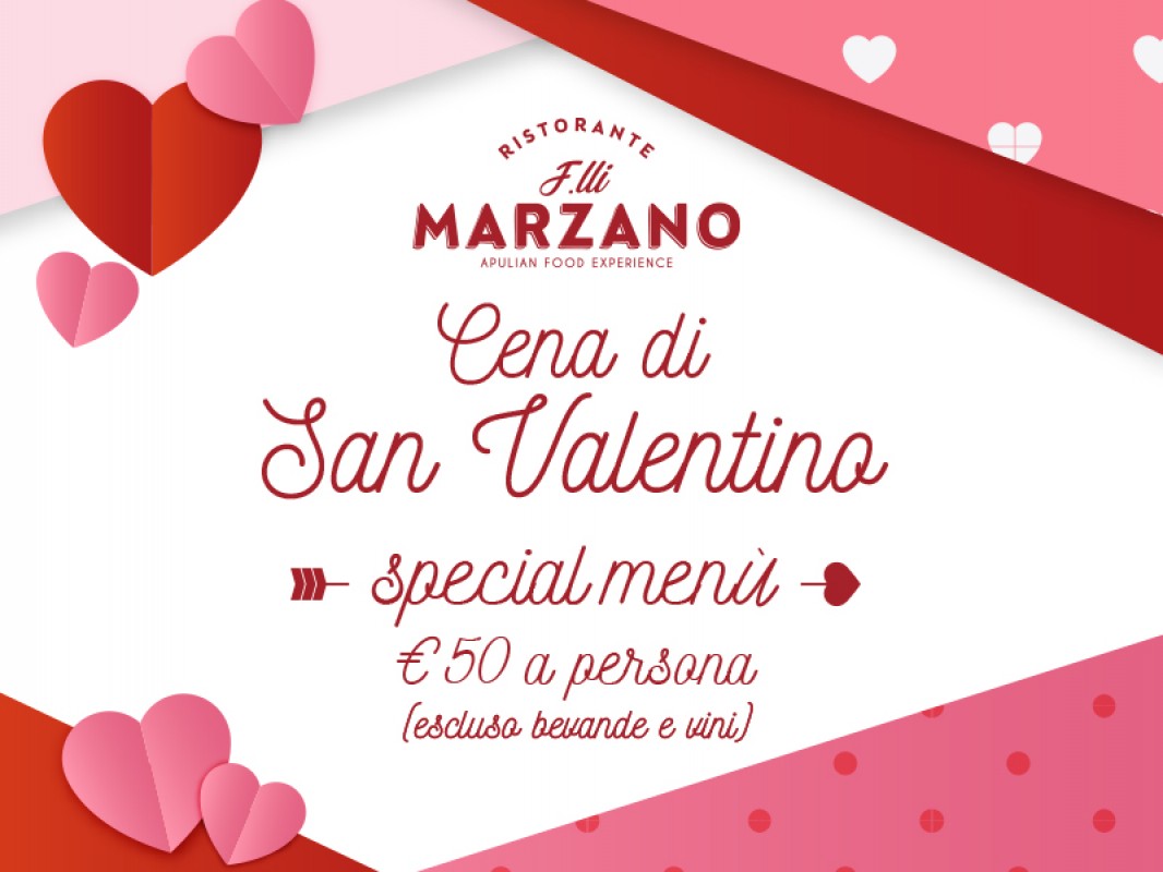 CENA DI SAN VALENTINO 2025